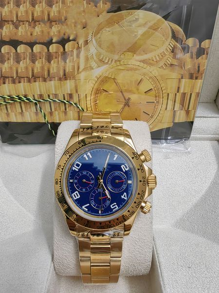 with original box high-quality luxury automatic 2813 mechanical movement watch blue dial watches men 116508 gold 116520 116528 mens wristwat, Slivery;brown
with original box high-quality luxury automatic 2813 mechanical movement watch blue dial watches men 116508 gold 116520 116528 mens wristwat, Slivery;brown