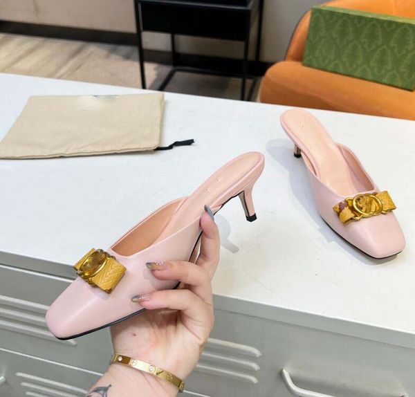 leather mid heel ladies sandals slippers designer fashion ladies flats ankle buckle rubber sole mules summer beach wedding shoes 35-43, Black
leather mid heel ladies sandals slippers designer fashion ladies flats ankle buckle rubber sole mules summer beach wedding shoes 35-43, Black