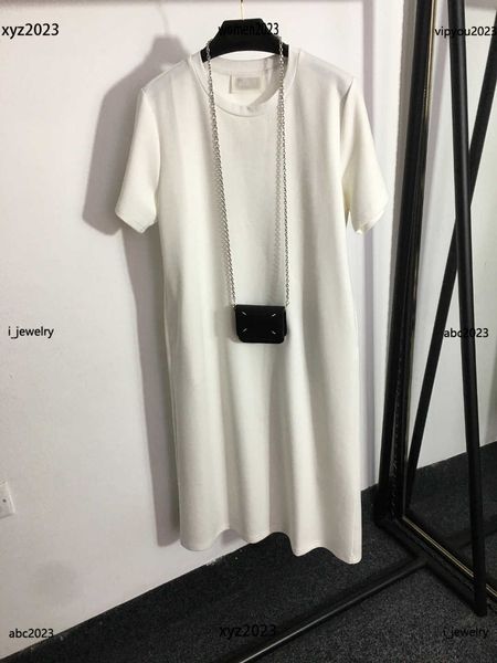 luxury designer woman dress chain bag decoration dress fashion minimalist short sleeved dress skirt #multiple product, Black;gray
luxury designer woman dress chain bag decoration dress fashion minimalist short sleeved dress skirt #multiple product, Black;gray