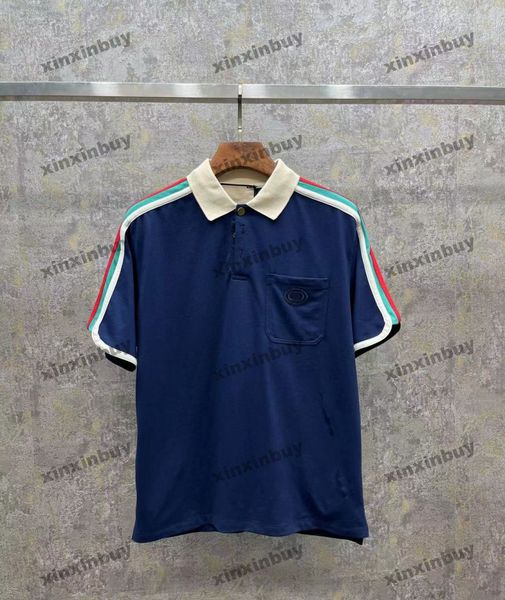 xinxinbuy men designer tee t shirt 23ss ribbon shoulder pattern printing short sleeve cotton women black white s-2xl, Black;brown
xinxinbuy men designer tee t shirt 23ss ribbon shoulder pattern printing short sleeve cotton women black white s-2xl, Black;brown