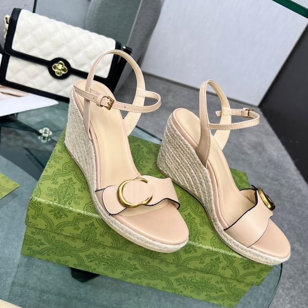 2023 designer sandals wedge espadrilles high heels women g sandal straw slingbacks platform thick bottom light twine braided sandals heeled, Black
2023 designer sandals wedge espadrilles high heels women g sandal straw slingbacks platform thick bottom light twine braided sandals heeled, Black