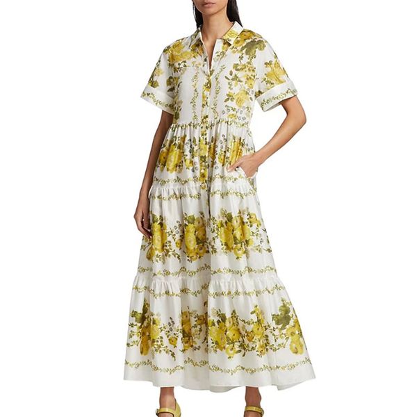 women's dress designer luxury summer dress clothing fashionable printed temperament slim waist and large swing dress, Black;gray
women's dress designer luxury summer dress clothing fashionable printed temperament slim waist and large swing dress, Black;gray