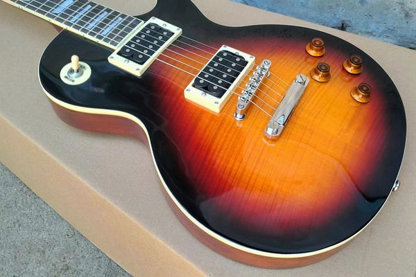 promotion flame electric guitar, tiger pattern, solid mahogany body and neck, thick and retai
promotion flame electric guitar, tiger pattern, solid mahogany body and neck, thick and retai