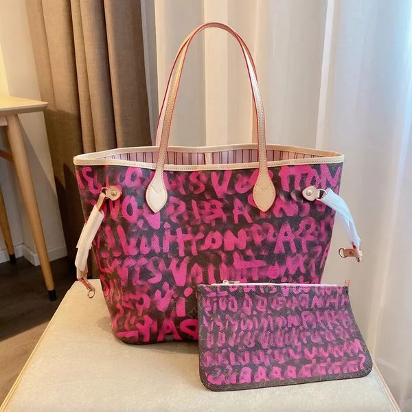 genuine leather fashion bags 2pcs set designer tote bag women accessories graffiti luxury shoulder bags women leather handbags
genuine leather fashion bags 2pcs set designer tote bag women accessories graffiti luxury shoulder bags women leather handbags