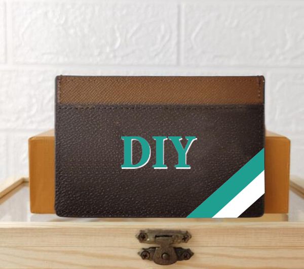 card holders women men bag highest quality custom bag diy do it yourself handmade customized personalized customizing name a1, Brown;gray
card holders women men bag highest quality custom bag diy do it yourself handmade customized personalized customizing name a1, Brown;gray