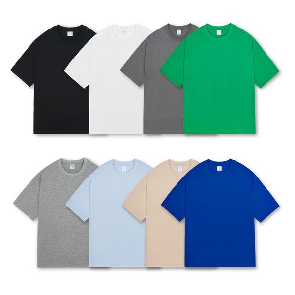 mens designer t-shirts solid color t-shirt men and women short sleeve cotton double yarn drop shoulder sleeve men clothing wholesale, White;black
mens designer t-shirts solid color t-shirt men and women short sleeve cotton double yarn drop shoulder sleeve men clothing wholesale, White;black