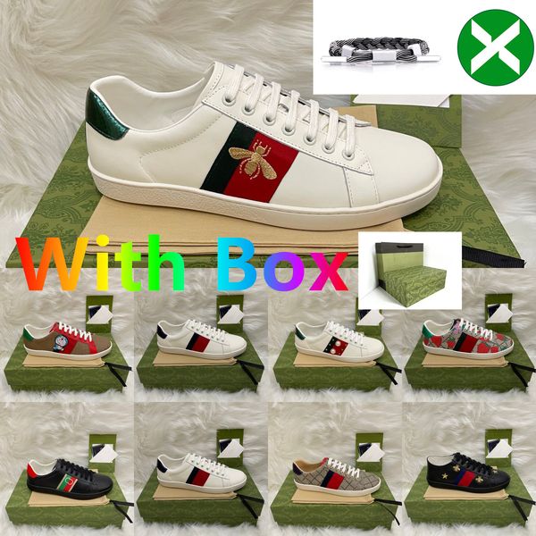 with box men women casual shoes dress mens shoes sneaker snake leather sneakers stripes bee shoe mens sports trainers tiger, Black
with box men women casual shoes dress mens shoes sneaker snake leather sneakers stripes bee shoe mens sports trainers tiger, Black