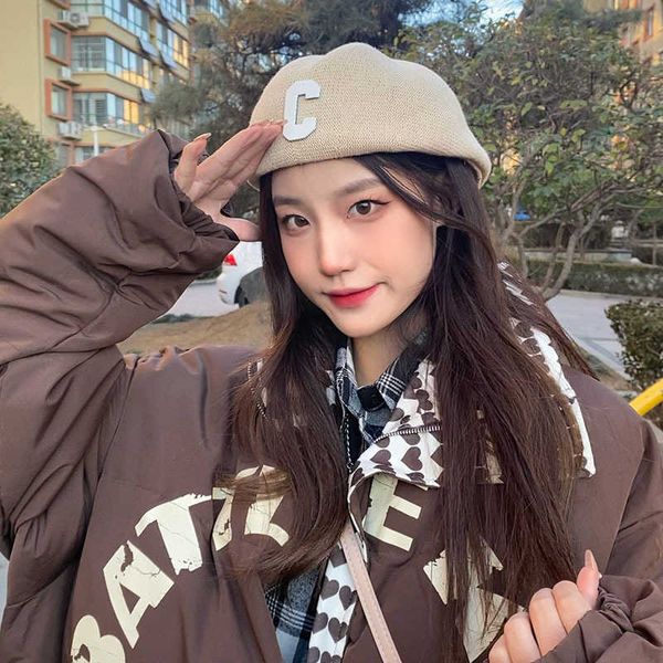 fashion newsboy cap designer luxury beret super sweet and cool girl temperament beret female korean online red c reverse forward hat summer, Blue;gray
fashion newsboy cap designer luxury beret super sweet and cool girl temperament beret female korean online red c reverse forward hat summer, Blue;gray