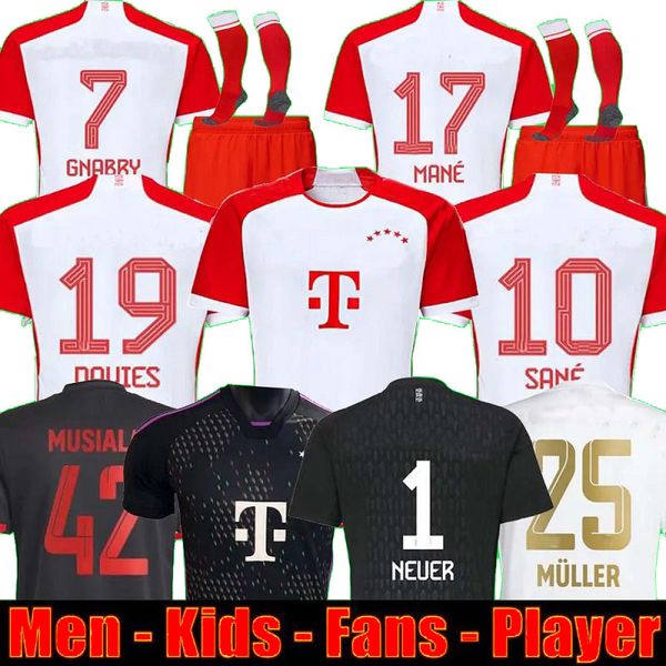 23 24 soccer jersey sane 2023 2024 football shirt goretzka gnabry camisa de futebol men kids kits kimmich fans player 50th bayern munich joa, Black;yellow
23 24 soccer jersey sane 2023 2024 football shirt goretzka gnabry camisa de futebol men kids kits kimmich fans player 50th bayern munich joa, Black;yellow