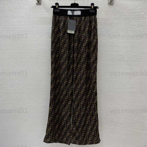 womens pants fashion designer clothing drape silky fiber fabric waist logo webbing stitching double ff print elastic waist wide leg pants tr, Black;white
womens pants fashion designer clothing drape silky fiber fabric waist logo webbing stitching double ff print elastic waist wide leg pants tr, Black;white