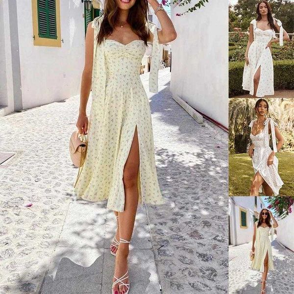 summer temperament spaghetti strap casual dresses floral print mid length dress womens clothing, Black;gray
summer temperament spaghetti strap casual dresses floral print mid length dress womens clothing, Black;gray