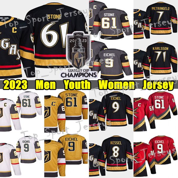 2023 stanley cup champions 61# mark stone reverse retro hockey jersey 81# jonathan marchessault 9# jack eichel phil kessel alex pietrangelo, Black;red
2023 stanley cup champions 61# mark stone reverse retro hockey jersey 81# jonathan marchessault 9# jack eichel phil kessel alex pietrangelo, Black;red