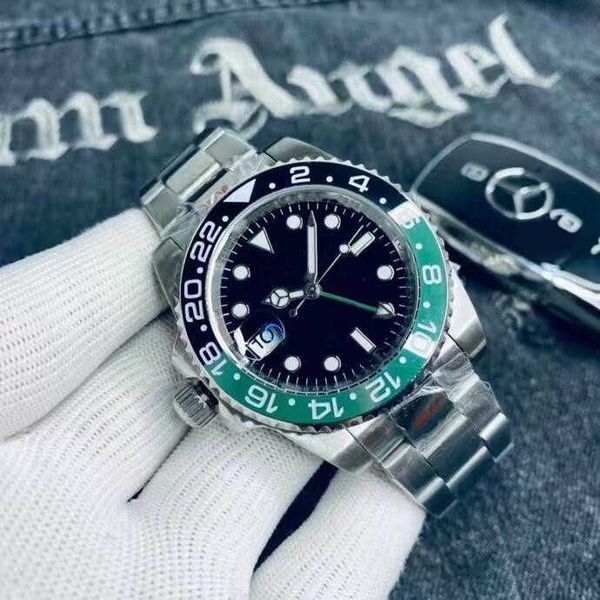 luxury ceramic rotating bezel rlolex luminous wrist watches 40mm famous gmt 904l factory automatic machine highest quality iced out movement, Slivery;brown
luxury ceramic rotating bezel rlolex luminous wrist watches 40mm famous gmt 904l factory automatic machine highest quality iced out movement, Slivery;brown