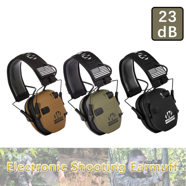 tactical earphone hight quality for walkers razor slim shooting ear protection muffs with nrr 23 db 2x flag patches fast ship 230613
tactical earphone hight quality for walkers razor slim shooting ear protection muffs with nrr 23 db 2x flag patches fast ship 230613