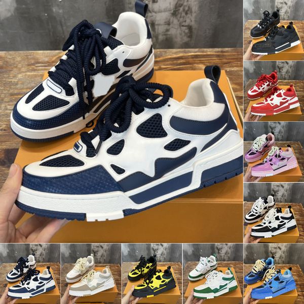 vic 1854 designer sneakers skate sneaker vintage sneaker casual shoes platform trainers combination breathable mesh all-match rubber shoe, Black
vic 1854 designer sneakers skate sneaker vintage sneaker casual shoes platform trainers combination breathable mesh all-match rubber shoe, Black