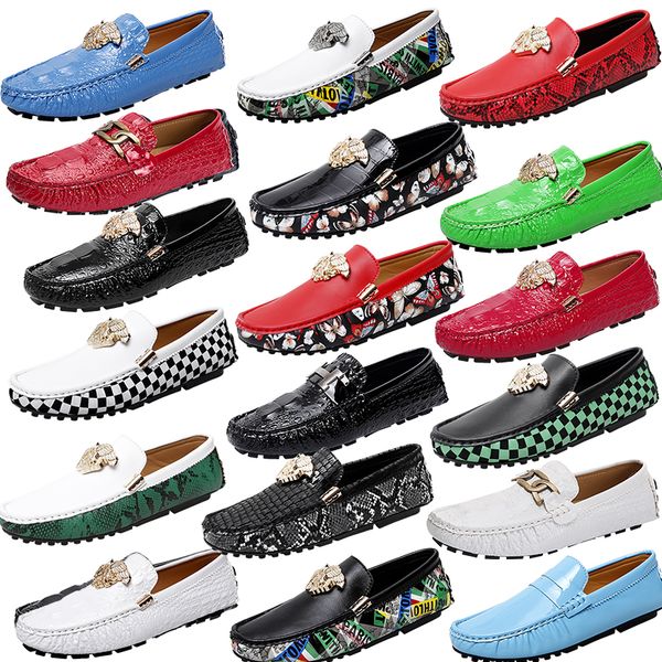 luxury bran ltalian designer patent leather glossy finish loafers solid color leather shoes party dress shoes business office formal shoes s, Black
luxury bran ltalian designer patent leather glossy finish loafers solid color leather shoes party dress shoes business office formal shoes s, Black
