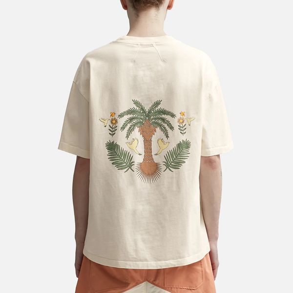 23ss new woman men's t-shirts beige classic palm white dove letter printed tee hip hop casual summer short sleeve fashion breathable hi, White;black
23ss new woman men's t-shirts beige classic palm white dove letter printed tee hip hop casual summer short sleeve fashion breathable hi, White;black