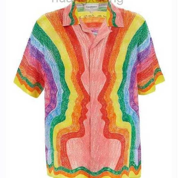 designer shirt colored portrait rainbow eyes twill silk short sleeve shirts summer beach polos casa4rpq, White;black
designer shirt colored portrait rainbow eyes twill silk short sleeve shirts summer beach polos casa4rpq, White;black