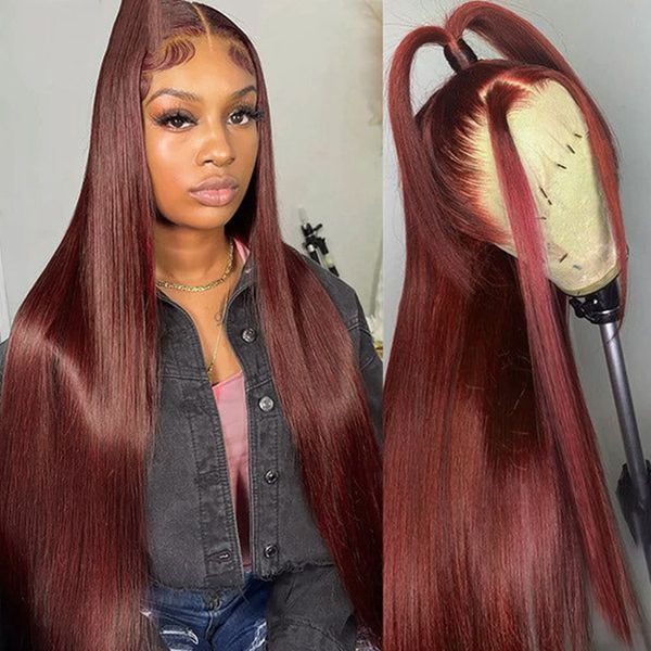 360 frontal wig brown human hair wigs 13x6 straight lace frontal wigs for women colored 5x5 lace closure wigs, Black;brown
360 frontal wig brown human hair wigs 13x6 straight lace frontal wigs for women colored 5x5 lace closure wigs, Black;brown