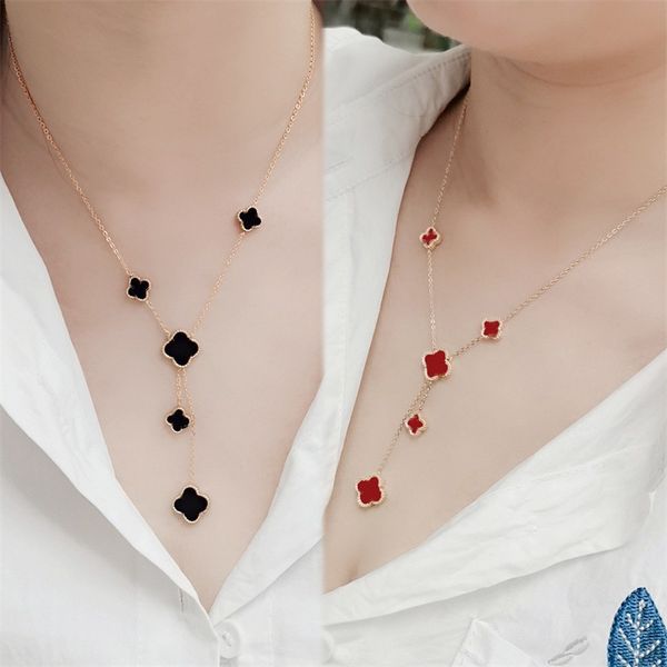 18k gold plated five/flower brand desinger necklace 4/four leaf clover necklaces agate shell mother-of-pearl for mother's day jewelry w, Silver
18k gold plated five/flower brand desinger necklace 4/four leaf clover necklaces agate shell mother-of-pearl for mother's day jewelry w, Silver