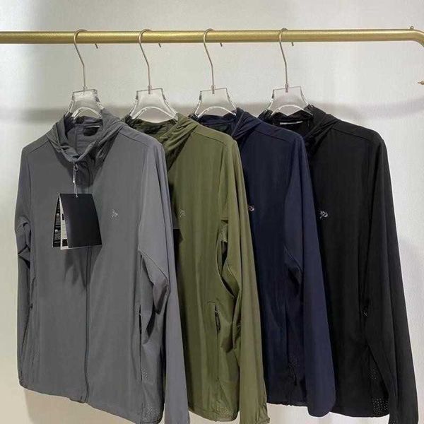 summer zipper jacket light mesh cardigan hooded coat designer jackets mens quick-drying breathable tracksuit outdoor uv-proof sun suit, Black;brown
summer zipper jacket light mesh cardigan hooded coat designer jackets mens quick-drying breathable tracksuit outdoor uv-proof sun suit, Black;brown