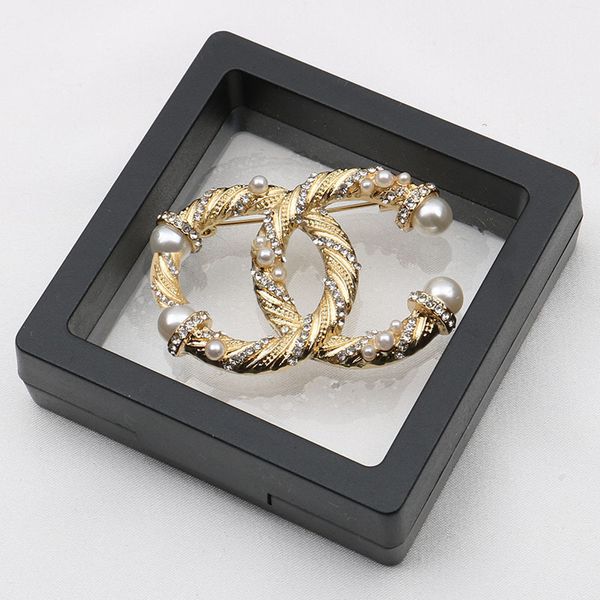 20style luxury women men designer brand letter brooches 18k gold plated large pearl rhinestone brooch charm marry christmas gift jewelry acc, Gray
20style luxury women men designer brand letter brooches 18k gold plated large pearl rhinestone brooch charm marry christmas gift jewelry acc, Gray