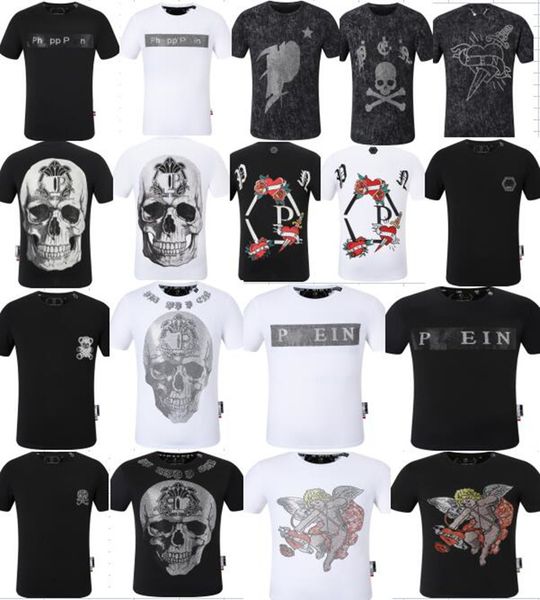 phillip plain summer men's skull rhinestone t-shirt beads fashion designer men's t-shirt qp letter embroidery men's women, White;black
phillip plain summer men's skull rhinestone t-shirt beads fashion designer men's t-shirt qp letter embroidery men's women, White;black