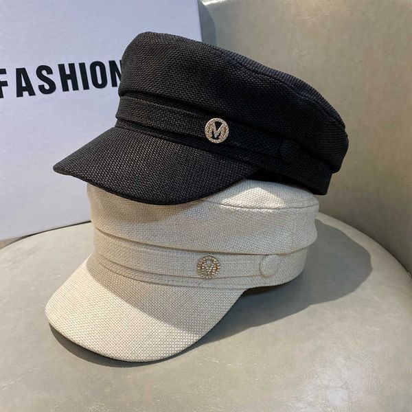 fashion newsboy cap designer luxury beret super spring and summer net red ins british flat navy hat female version versatile sunshade breath, Blue;gray
fashion newsboy cap designer luxury beret super spring and summer net red ins british flat navy hat female version versatile sunshade breath, Blue;gray