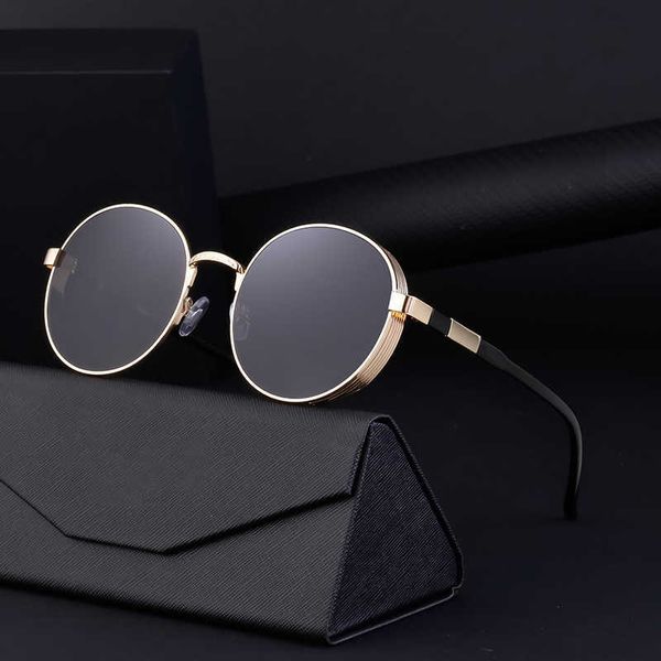 steampunk round frame men's sunglasses personality metal side bag sunglasses men's shades, White;black
steampunk round frame men's sunglasses personality metal side bag sunglasses men's shades, White;black