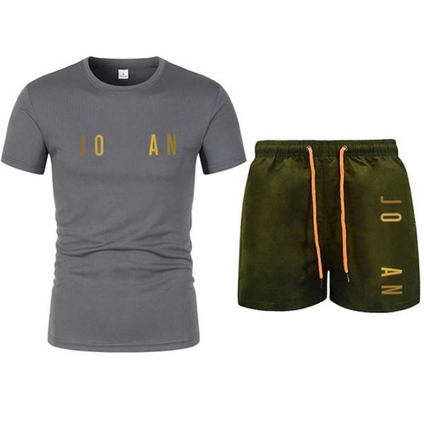 2023 designer tracksuits spring summer brand tee men's printed round neck casual t shirt fitness shorts jogging short sleeve sports pan, Gray
2023 designer tracksuits spring summer brand tee men's printed round neck casual t shirt fitness shorts jogging short sleeve sports pan, Gray