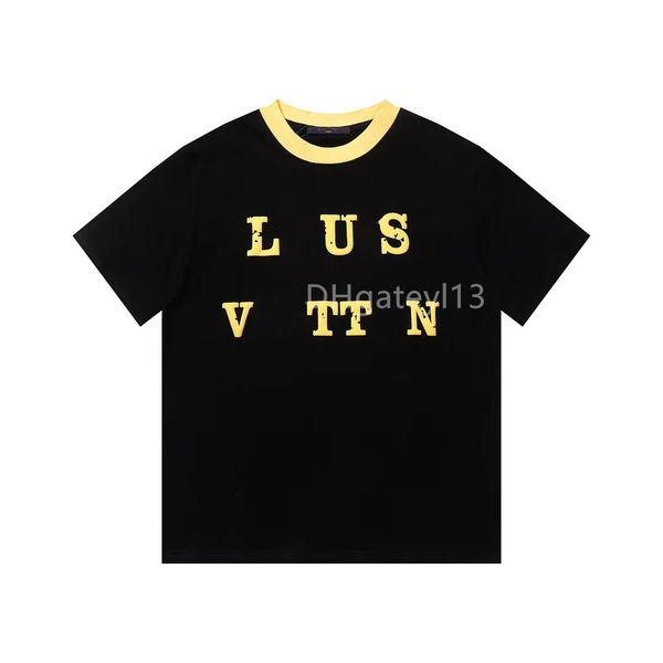 men's shirt large letter three-dimensional printed short sleeve loose t-shirt cotton couple embroidery short sleeve casual shirt., White;black
men's shirt large letter three-dimensional printed short sleeve loose t-shirt cotton couple embroidery short sleeve casual shirt., White;black
