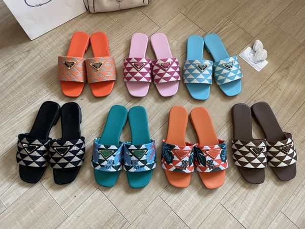 designers women slippers sandals fashion triangle flat slides flip flops summer genuine leather outdoor loafers bath shoes with box, Black
designers women slippers sandals fashion triangle flat slides flip flops summer genuine leather outdoor loafers bath shoes with box, Black