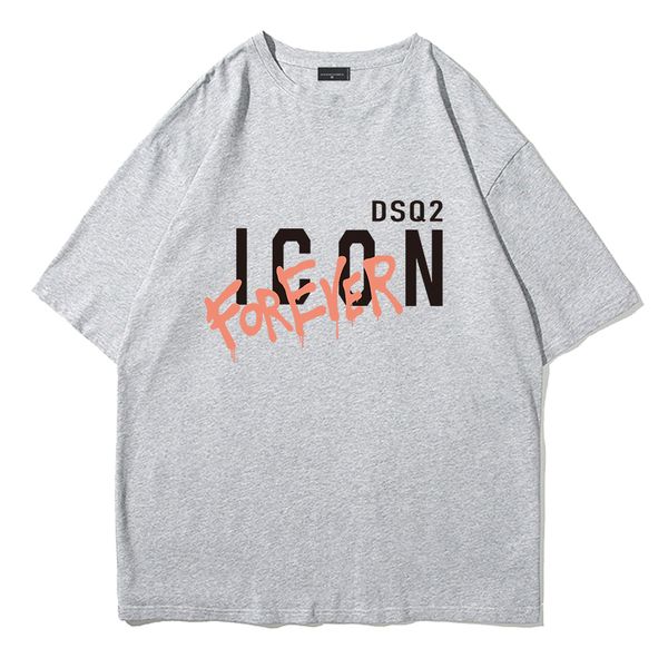new cotton dsq2 men's designer summer short sleeve t-shirt fashion print versatile round neck couple personality, White;black
new cotton dsq2 men's designer summer short sleeve t-shirt fashion print versatile round neck couple personality, White;black