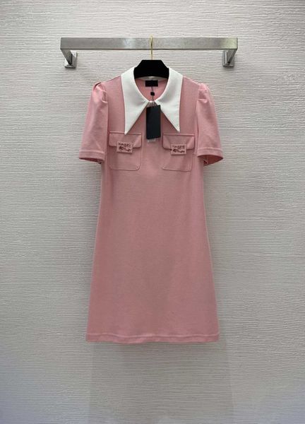 23ss summer dresses women dress women designer clothes elegant contrast color pointed neck slim fit bubble sleeve short sleeve dress women c, Black;gray
23ss summer dresses women dress women designer clothes elegant contrast color pointed neck slim fit bubble sleeve short sleeve dress women c, Black;gray