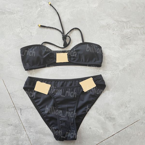 brand women bikinis set designer halter swimwear black split padded swimsuits fashionable beach pool spa bathing suits beach holiday bra bri
brand women bikinis set designer halter swimwear black split padded swimsuits fashionable beach pool spa bathing suits beach holiday bra bri