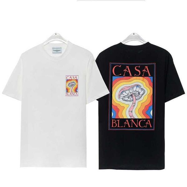 casa shirt luxury men t shirt spring summer new style rainbow mushroom round neck short seeves breathable cotton designer t shirts, White;black
casa shirt luxury men t shirt spring summer new style rainbow mushroom round neck short seeves breathable cotton designer t shirts, White;black