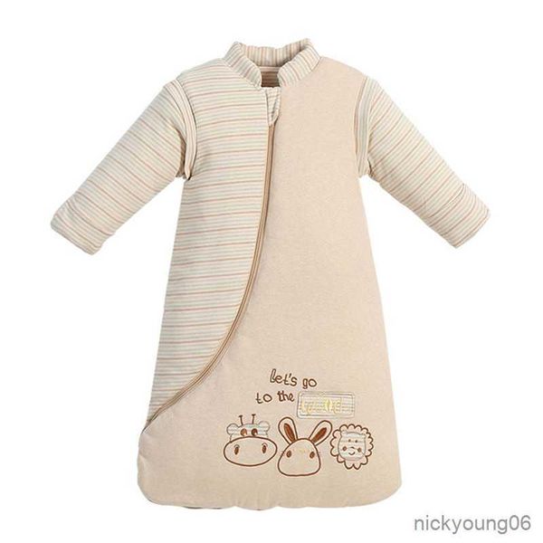 sleeping bags autumn winter baby bag with detachable long sleeves super soft cotton warm wearable blanket for infants toddler r230614
sleeping bags autumn winter baby bag with detachable long sleeves super soft cotton warm wearable blanket for infants toddler r230614