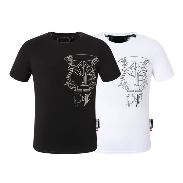phillip plain summer men's skull rhinestone t-shirt beads fashion designer men's t-shirt qp letter embroidery men's women, White;black
phillip plain summer men's skull rhinestone t-shirt beads fashion designer men's t-shirt qp letter embroidery men's women, White;black