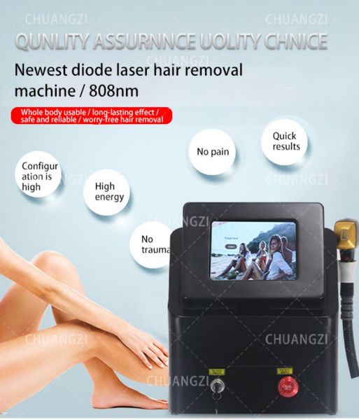 new ice platinum hair removal machine 3 wavelengths equipment 808nm diode laser beauty spa device, Black
new ice platinum hair removal machine 3 wavelengths equipment 808nm diode laser beauty spa device, Black