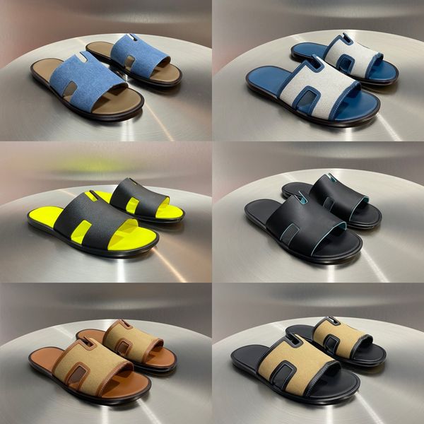 designer slippers men slipper izmir slides leather sandals flat shoes summer lazy sandal large beach casual shoes with box 38-45, Black
designer slippers men slipper izmir slides leather sandals flat shoes summer lazy sandal large beach casual shoes with box 38-45, Black