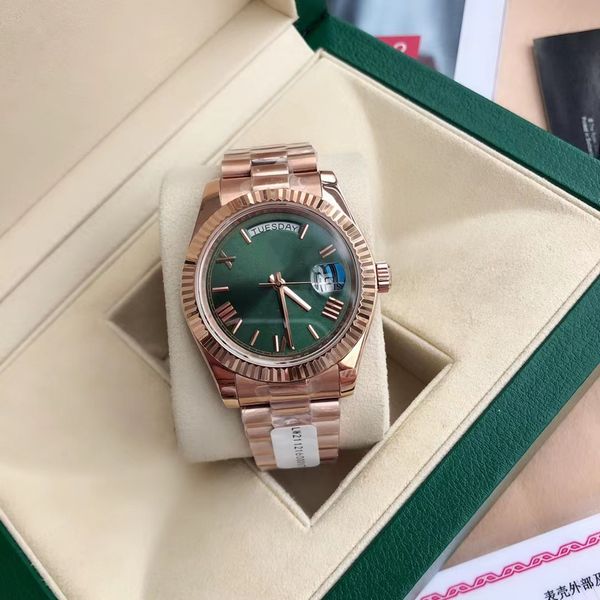 with original box datejust 41mm watch diamond dial bezel 2813 automatic mens watches steel two tone rose gold jubilee bracelet wristwatches, Slivery;brown
with original box datejust 41mm watch diamond dial bezel 2813 automatic mens watches steel two tone rose gold jubilee bracelet wristwatches, Slivery;brown