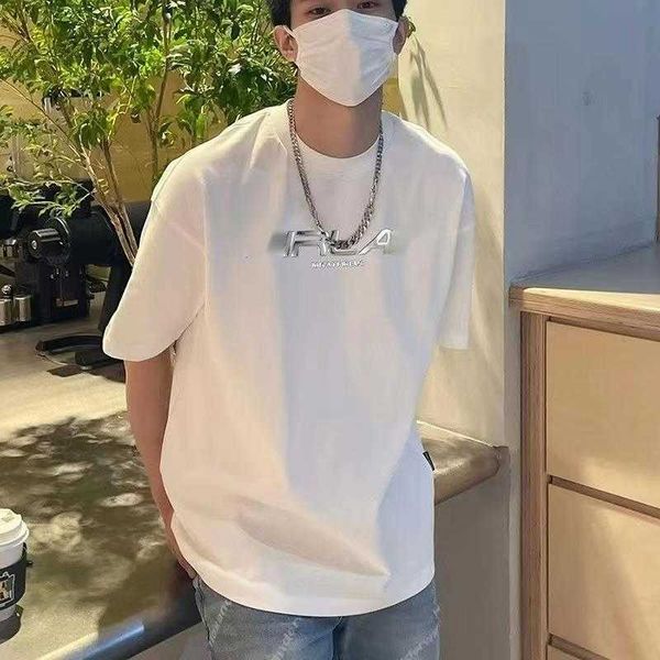 summer men's design sense letter fashion short sleeve loose t-shirt youth korean version of ins half-sleeve trend, White;black
summer men's design sense letter fashion short sleeve loose t-shirt youth korean version of ins half-sleeve trend, White;black