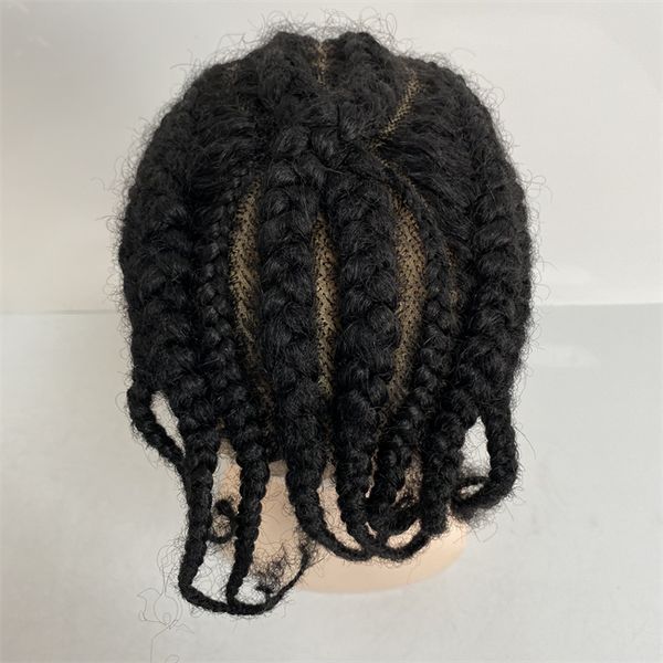 100% real indian virgin human hair hairpiece root afro corn braids 1b# natural black color 8x10 toupee full lace unit for blackman
100% real indian virgin human hair hairpiece root afro corn braids 1b# natural black color 8x10 toupee full lace unit for blackman