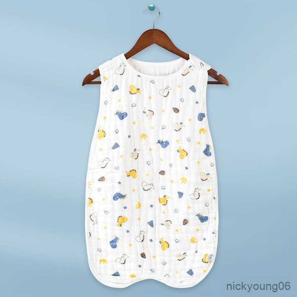 sleeping bags cotton gauze baby bag summer breathable sleeveless nightgown vest type children's pajamas r230614
sleeping bags cotton gauze baby bag summer breathable sleeveless nightgown vest type children's pajamas r230614