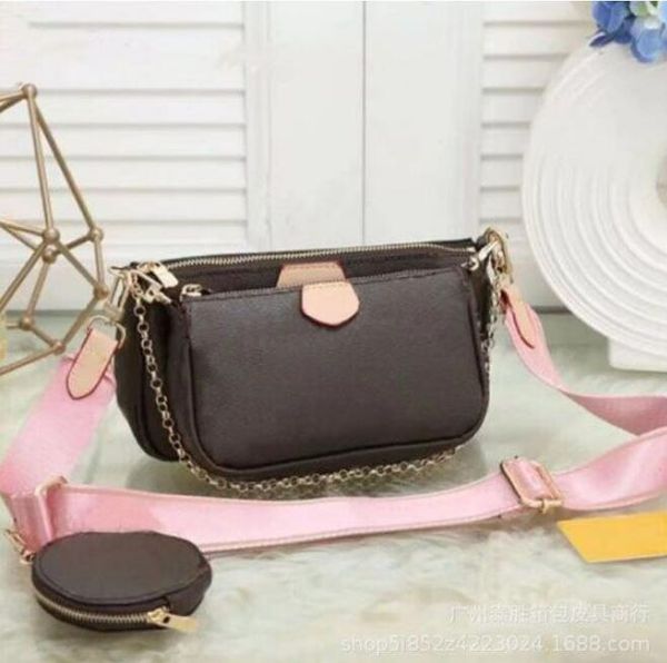 3-piece luxury designer bag wallet, women's fashion shoulder bag, multiple pockets, felicie chain cloak wallet, crossbody shoulder bag
3-piece luxury designer bag wallet, women's fashion shoulder bag, multiple pockets, felicie chain cloak wallet, crossbody shoulder bag