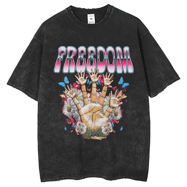 funny hand pattern t-shirt spring/summer wash print t-shirt round neck short sleeve fashion men women, White;black
funny hand pattern t-shirt spring/summer wash print t-shirt round neck short sleeve fashion men women, White;black