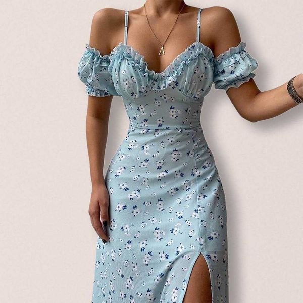 summer womens clothing graceful slip dress mid length split irregular floral, Black;gray
summer womens clothing graceful slip dress mid length split irregular floral, Black;gray