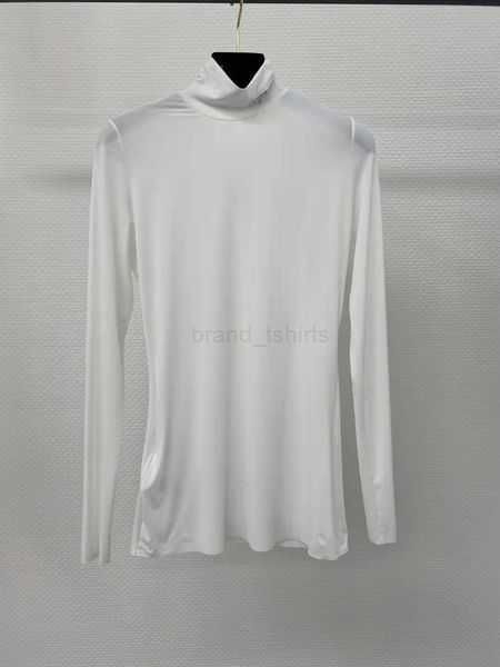 women t shirts long sleeves high neck spring autumn outwears for lady slim tees shirts with letters budge tshirt fashion style shirt design, White
women t shirts long sleeves high neck spring autumn outwears for lady slim tees shirts with letters budge tshirt fashion style shirt design, White