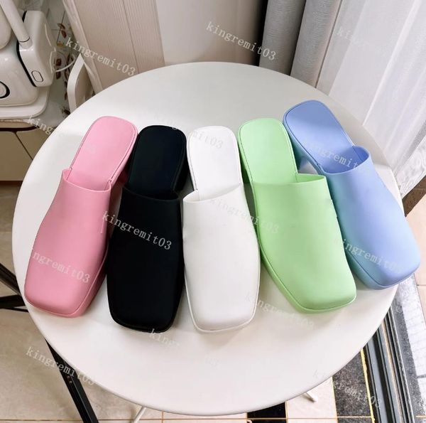 designer slippers women rubber chunky sandals emed plastic foam slides tone contemporary sliders baotou platform sandals with box size, Black
designer slippers women rubber chunky sandals emed plastic foam slides tone contemporary sliders baotou platform sandals with box size, Black