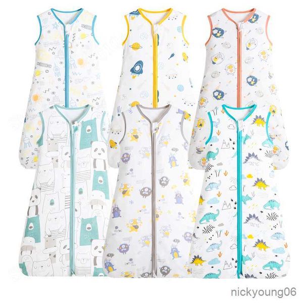 sleeping bags organic cotton bag baby wearable blanket with zipper vest pajamas sleeveless bedding r230614
sleeping bags organic cotton bag baby wearable blanket with zipper vest pajamas sleeveless bedding r230614